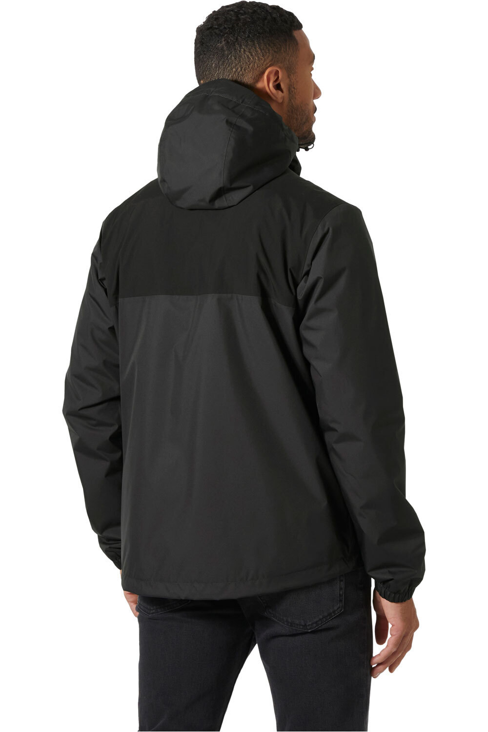 Helly Hansen forro polar hombre VANCOUVER FLEECE LINED JACKET GRIS vista trasera