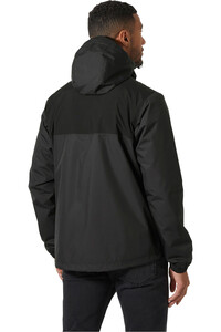 Helly Hansen forro polar hombre VANCOUVER FLEECE LINED JACKET GRIS vista trasera
