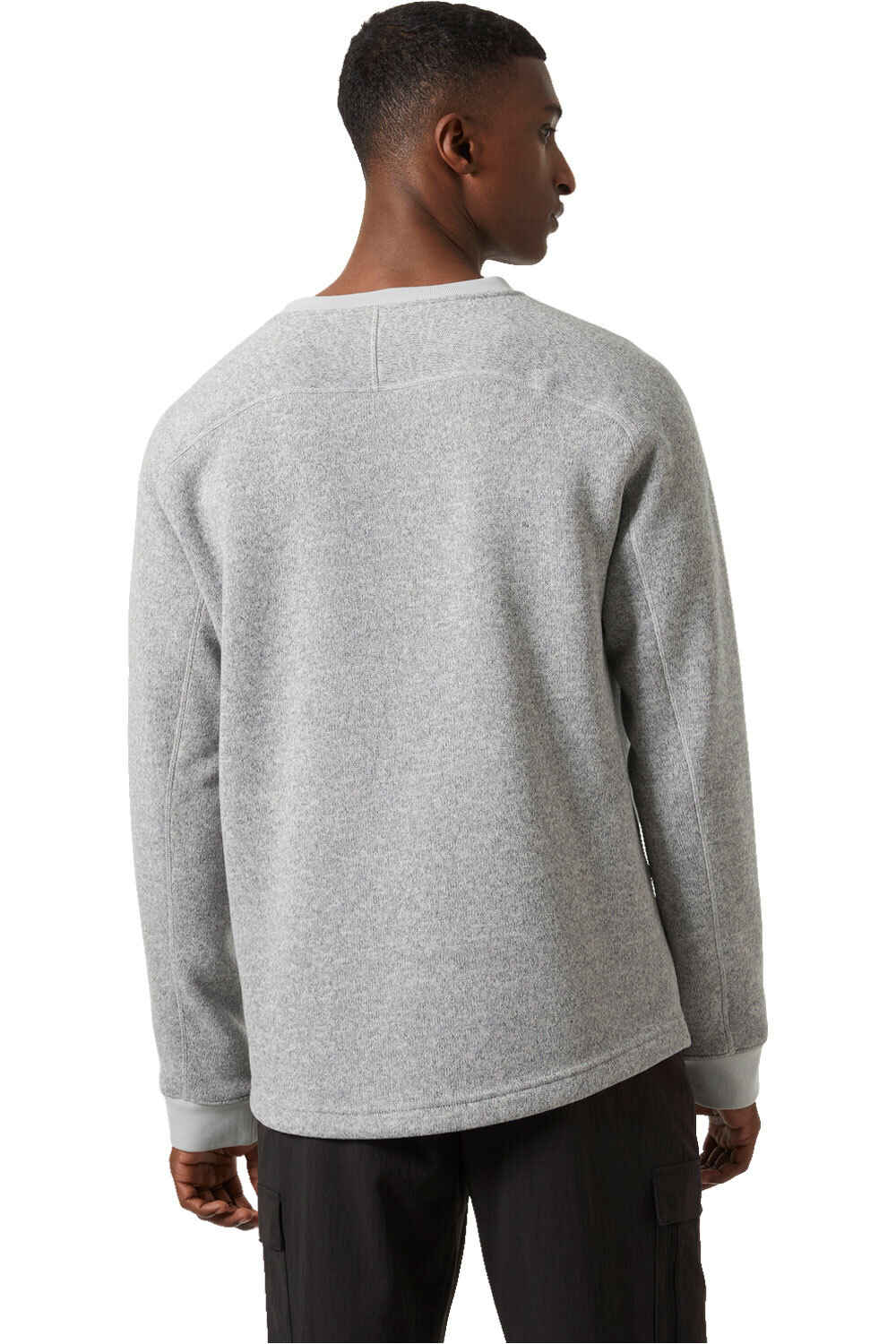 Helly Hansen forro polar hombre VARDE GRIS vista trasera