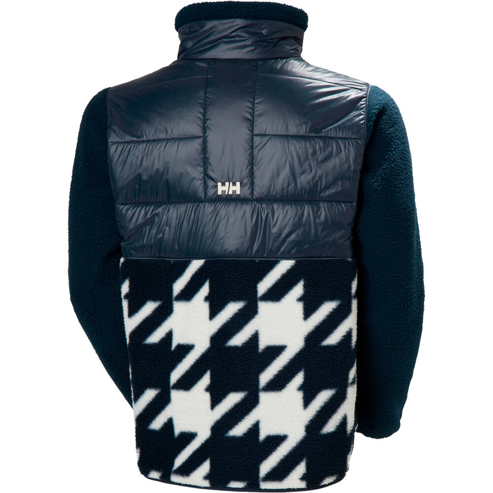 Helly Hansen forro polar hombre VILLAGE HYBRID AZUL 05