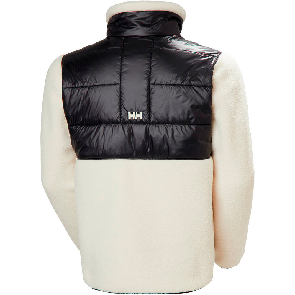 Helly Hansen forro polar hombre VILLAGE HYBRID NEGRO 05