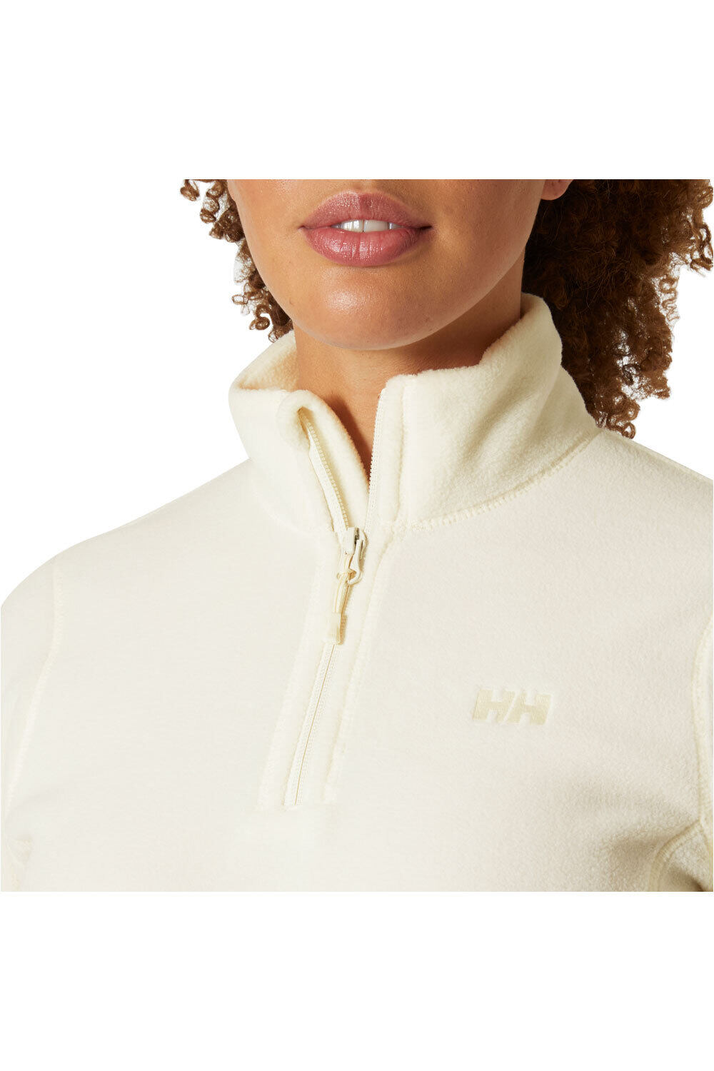 Helly Hansen forro polar mujer DAYBREAKER BLANCO vista detalle