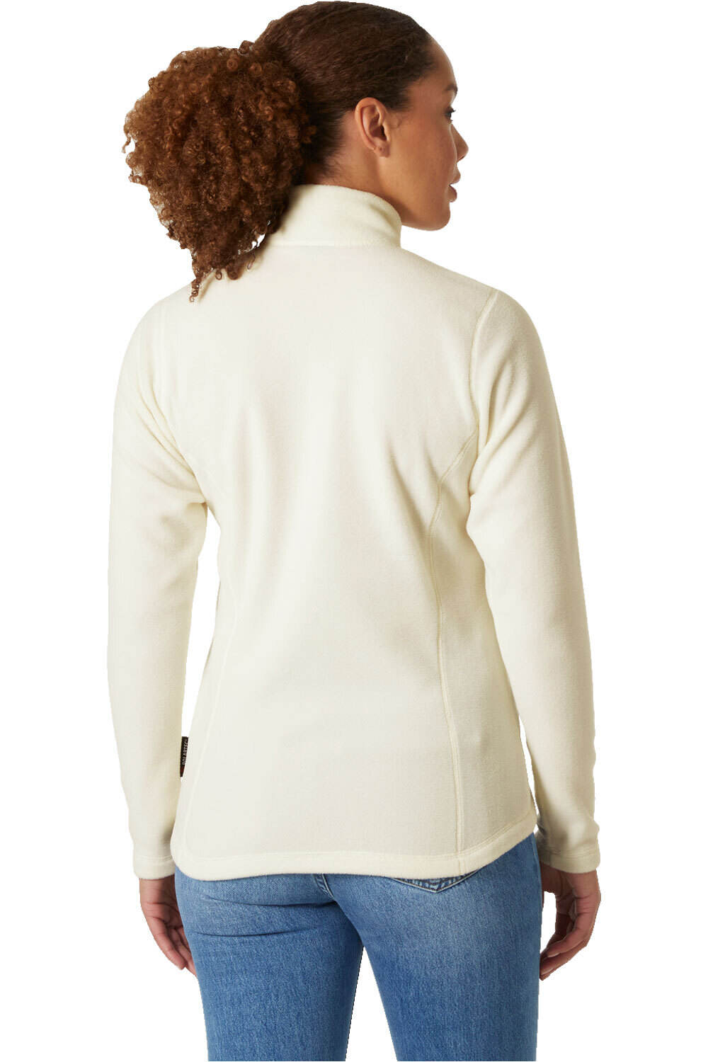 Helly Hansen forro polar mujer DAYBREAKER BLANCO vista trasera