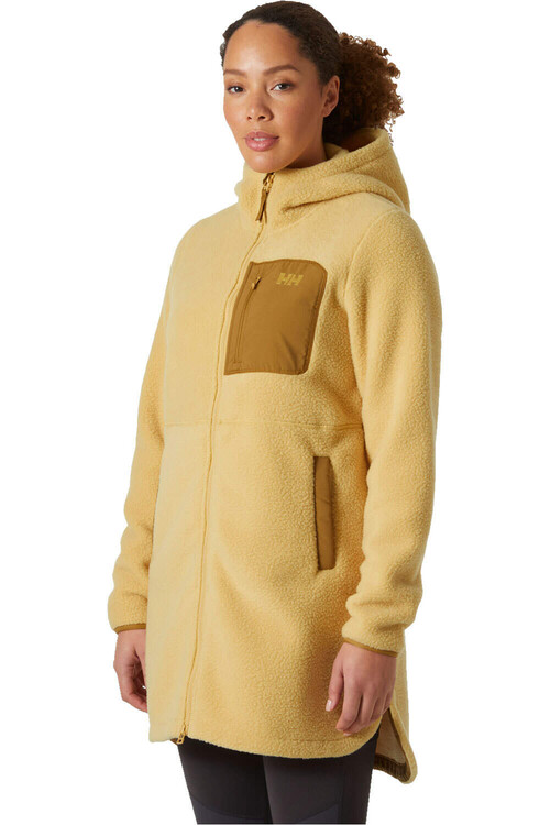Helly Hansen forro polar mujer IMPERIAL LONG PILE AMARILLO