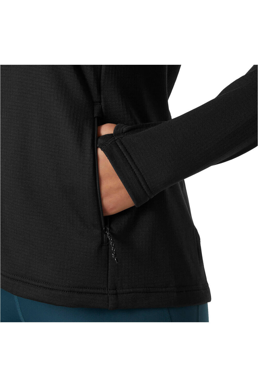 Helly Hansen forro polar mujer VERSALITE NEGRO 03