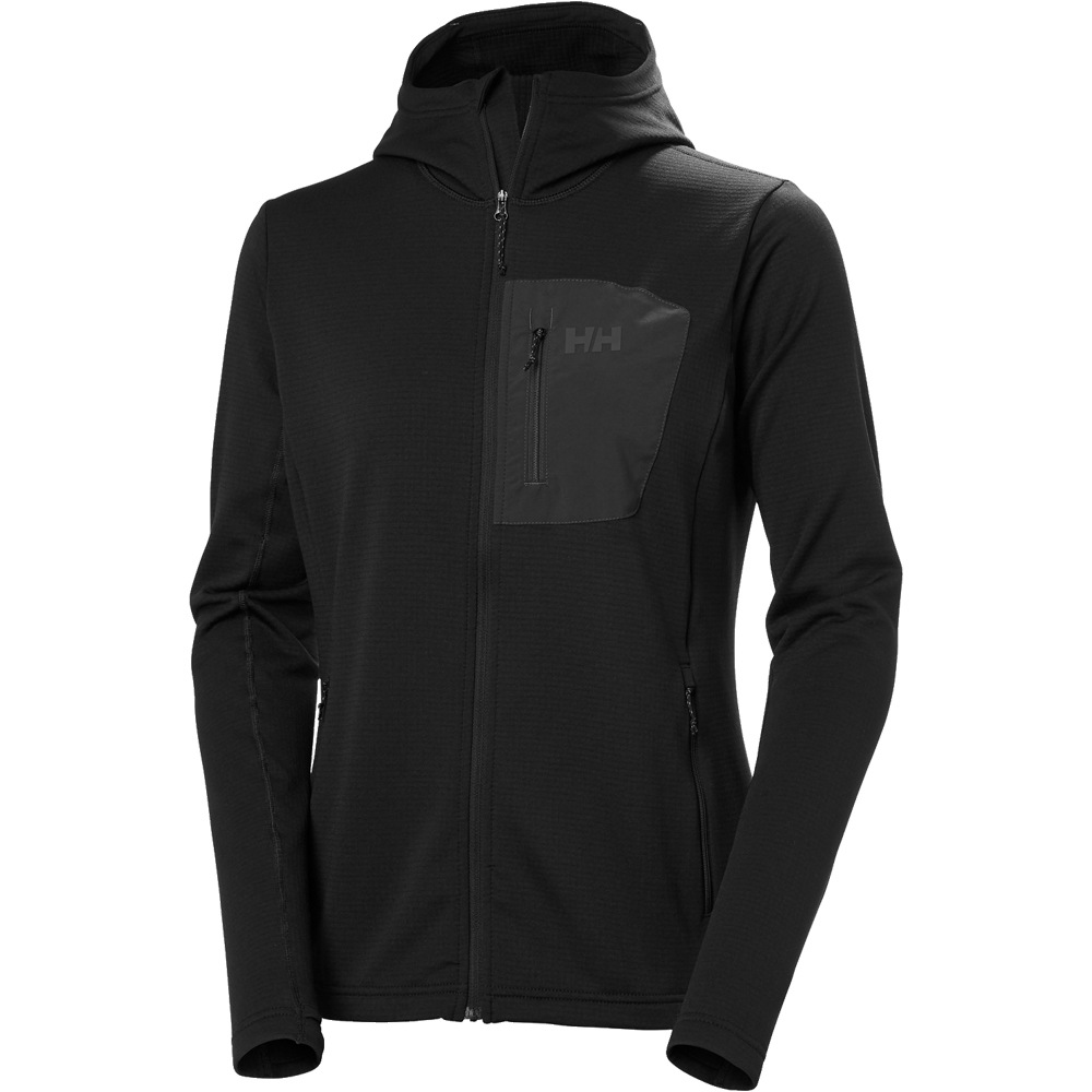 Helly Hansen forro polar mujer VERSALITE NEGRO 04