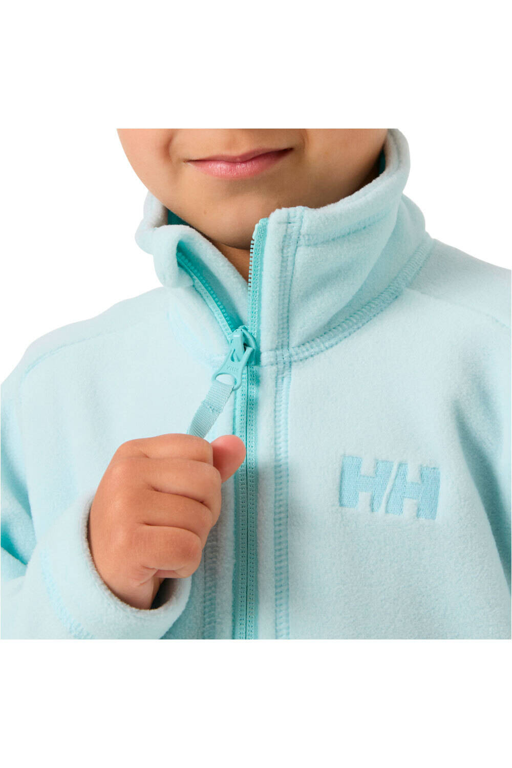 Helly Hansen forro polar niño DAYBREAKER 2.0 AZUL vista detalle