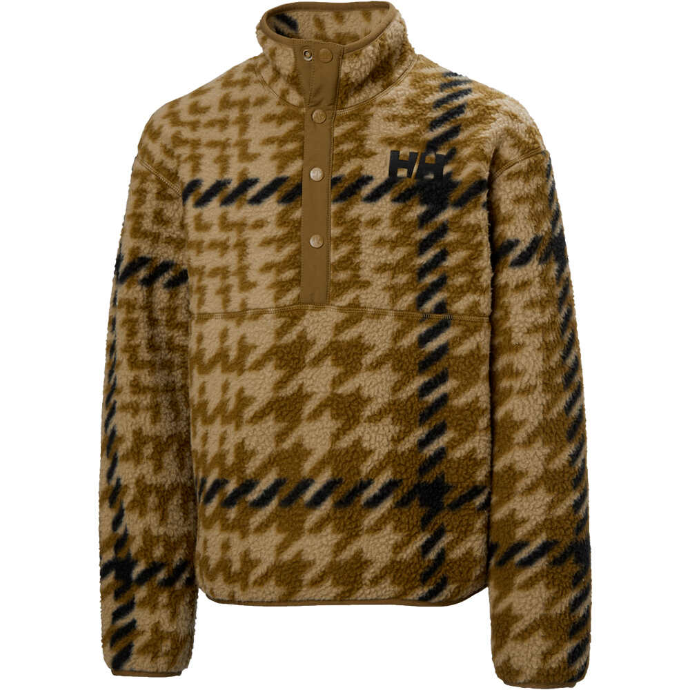 Helly Hansen forro polar niño FROSTY PILE MARRON 03