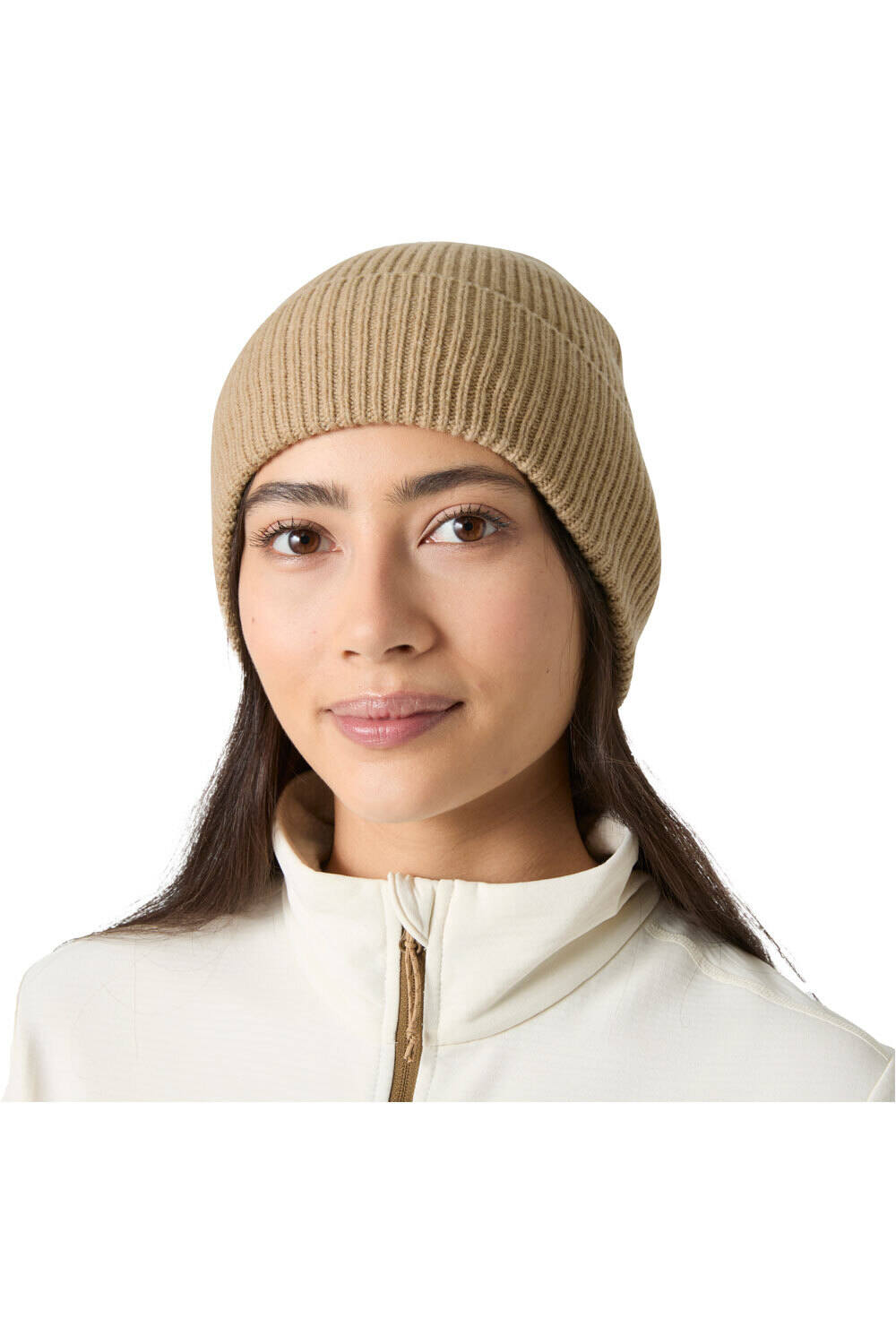 Helly Hansen gorro esquí hombre HH WOOL BEANIE MARRON vista frontal