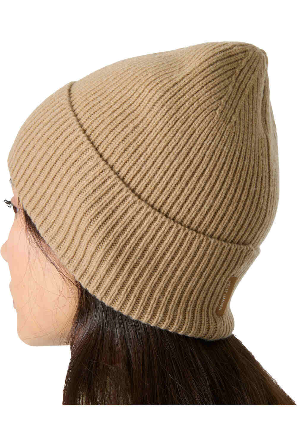 Helly Hansen gorro esquí hombre HH WOOL BEANIE MARRON vista trasera
