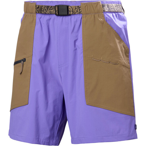 Helly Hansen pantalón corto montaña hombre AWE RELAXED MORADO