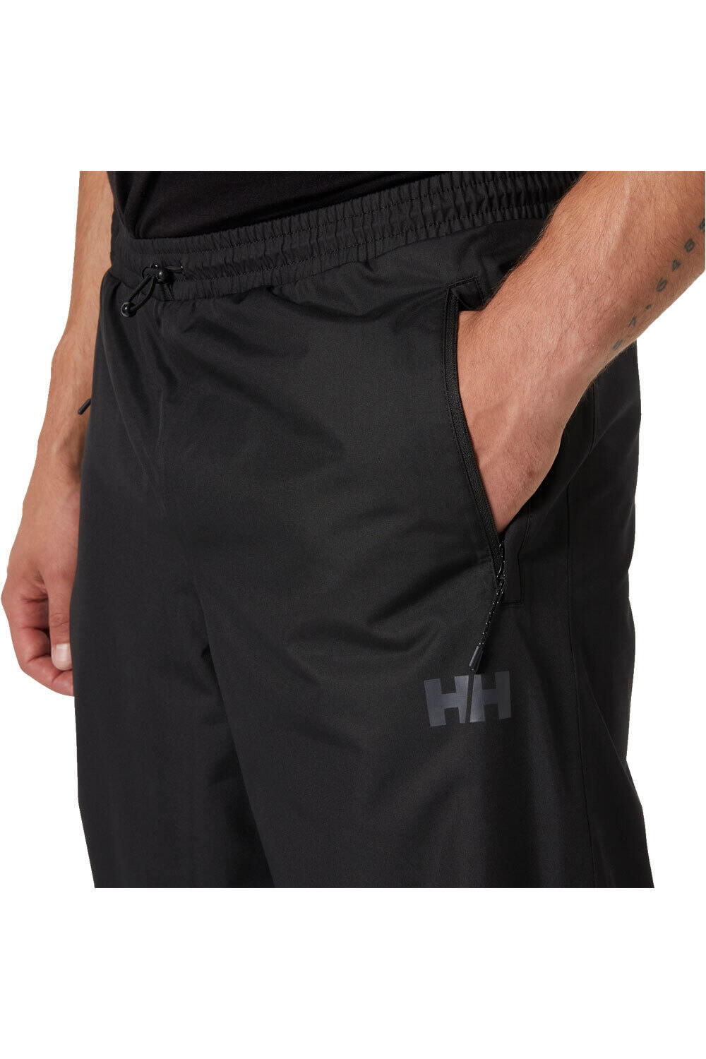 Helly Hansen pantalón impermeable hombre VANCOUVER NEGRO vista detalle