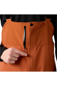 Helly Hansen pantalón impermeable hombre VERGLAS BC BIB SHELL PANT MARRON vista detalle