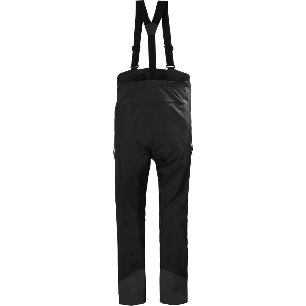 Helly Hansen pantalón impermeable hombre VERGLAS BC BIB SHELL PANT NEGRO 06