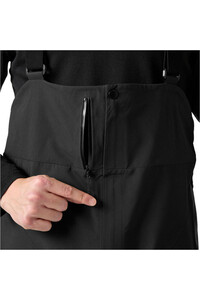 Helly Hansen pantalón impermeable hombre VERGLAS BC BIB SHELL PANT NEGRO vista detalle