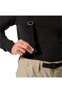 Helly Hansen pantalón impermeable hombre VERGLAS BC MARRON vista detalle
