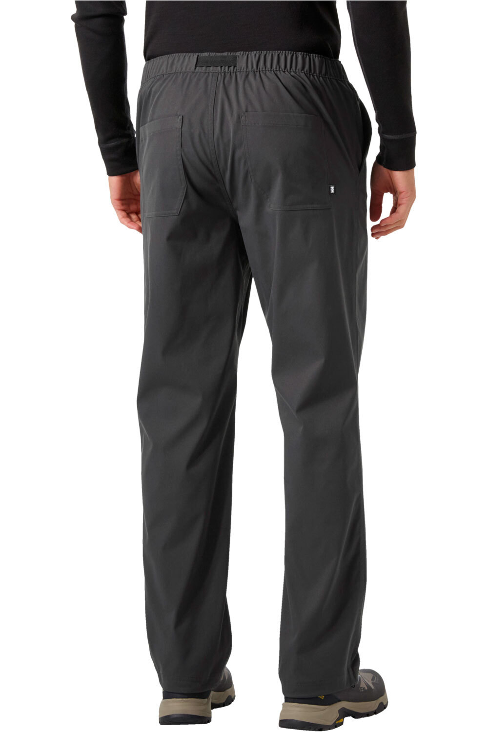 Helly Hansen pantalón montaña hombre HOLMEN GRIS vista trasera