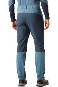 Helly Hansen pantalón montaña hombre HOVDA TUR AZUL vista trasera