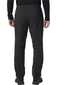 Helly Hansen pantalón montaña hombre VERGLAS 2.0 NEGRO vista trasera