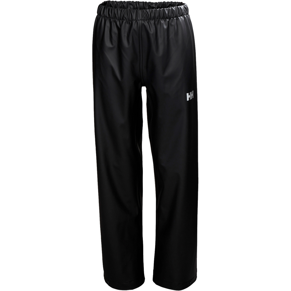 Helly Hansen pantalón montaña niño MOSS NEGRO vista frontal