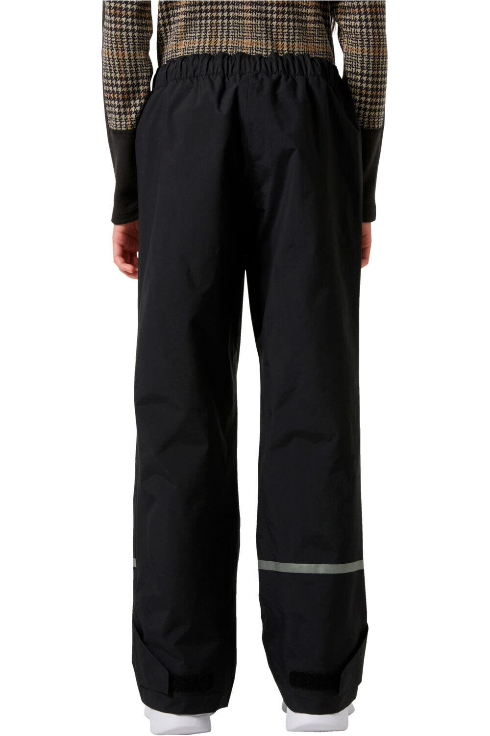 Helly Hansen pantalón montaña niño SHELTER HT NEGRO vista trasera