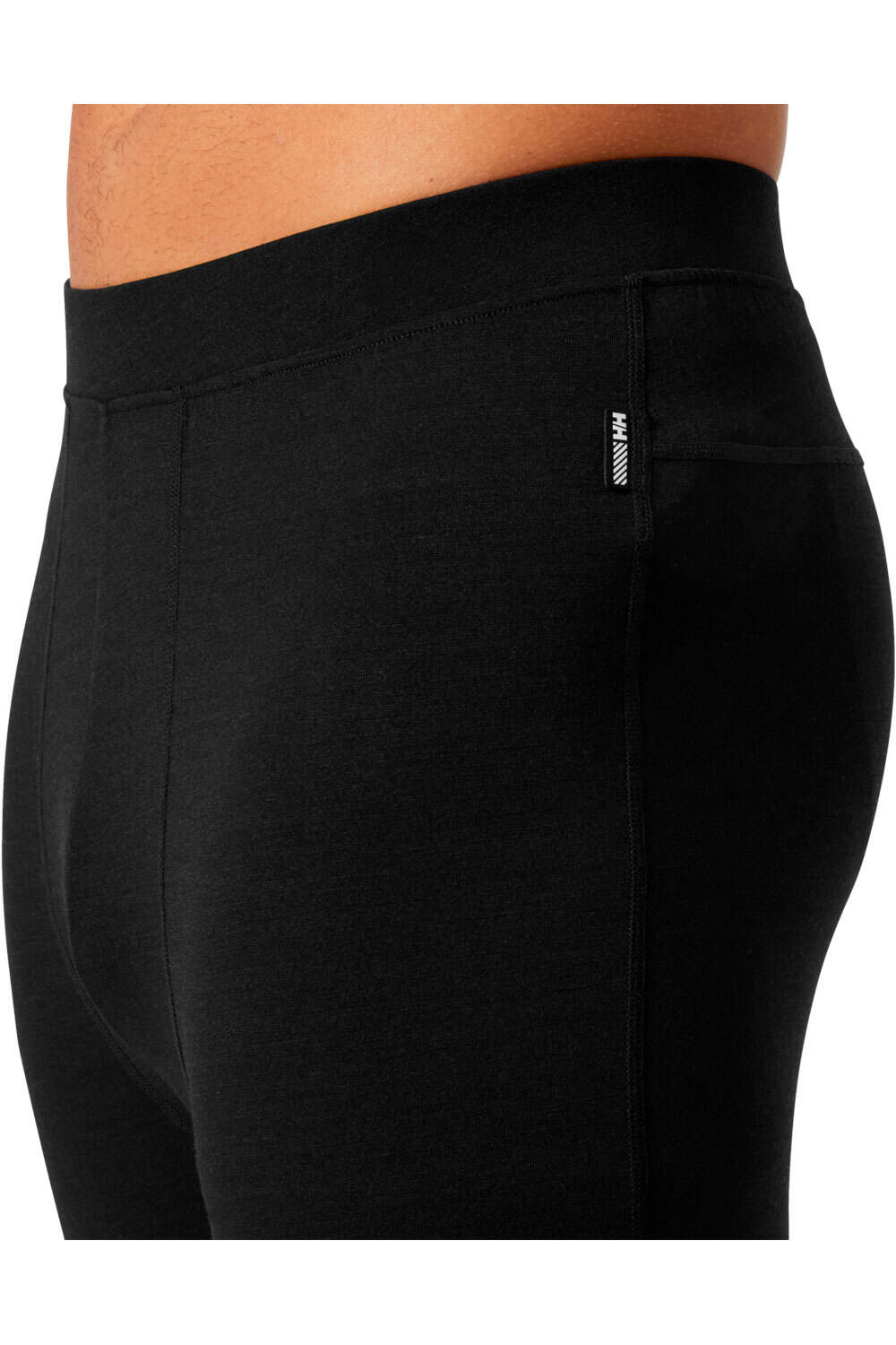Helly Hansen pantalón térmico DURAWOOL NEGRO vista detalle