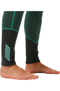 Helly Hansen pantalón térmico LIFA MERINO MIDWEIGHT VERDE 03