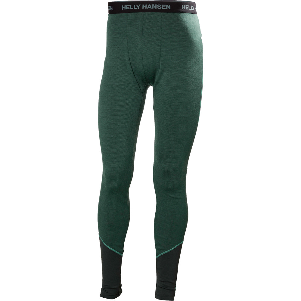 Helly Hansen pantalón térmico LIFA MERINO MIDWEIGHT VERDE 04