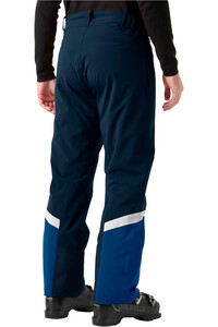 Helly Hansen pantalones esquí hombre ALPHA INS PANT AZUL vista trasera