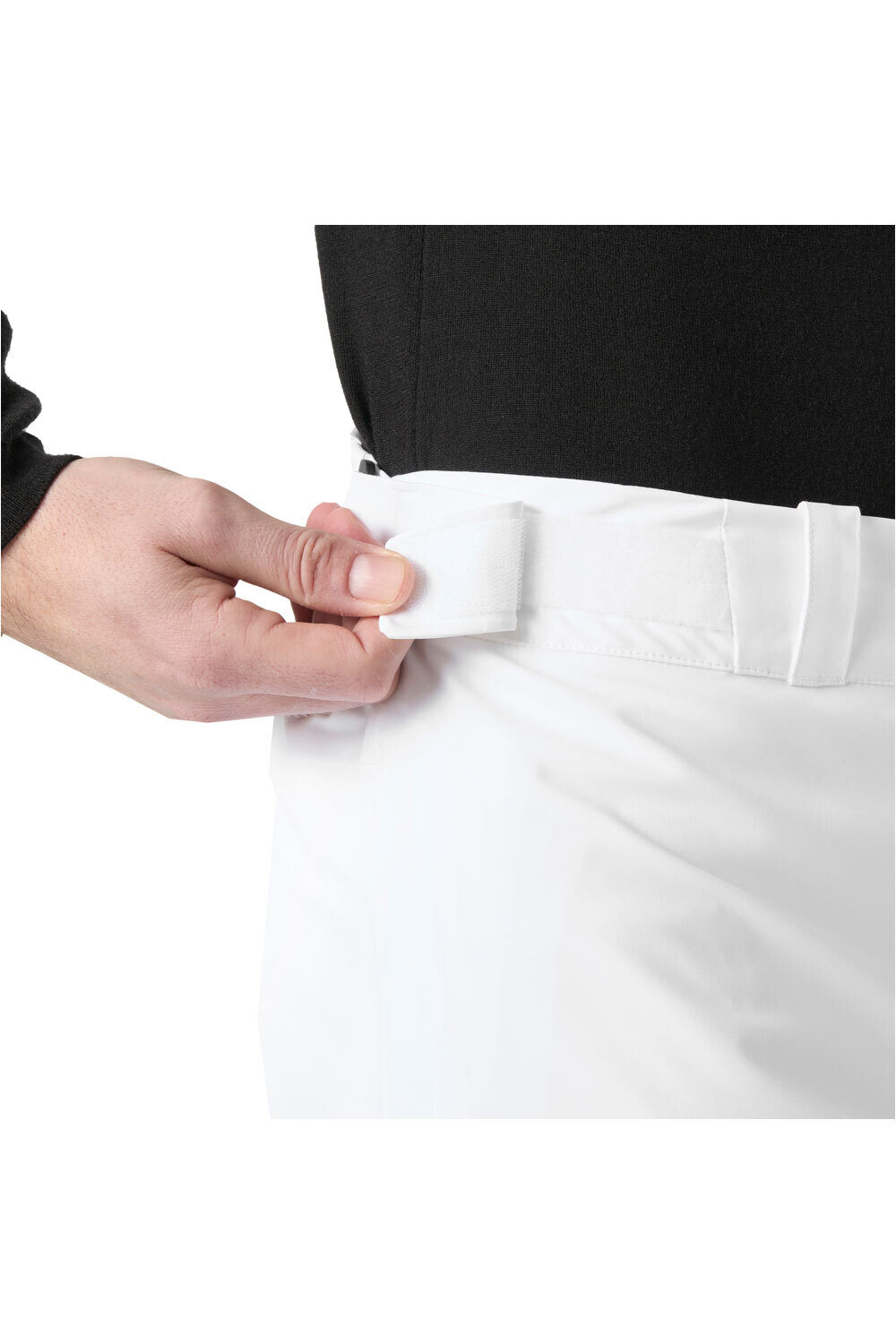 Helly Hansen pantalones esquí hombre ALPHA INS PANT BLANCO vista detalle