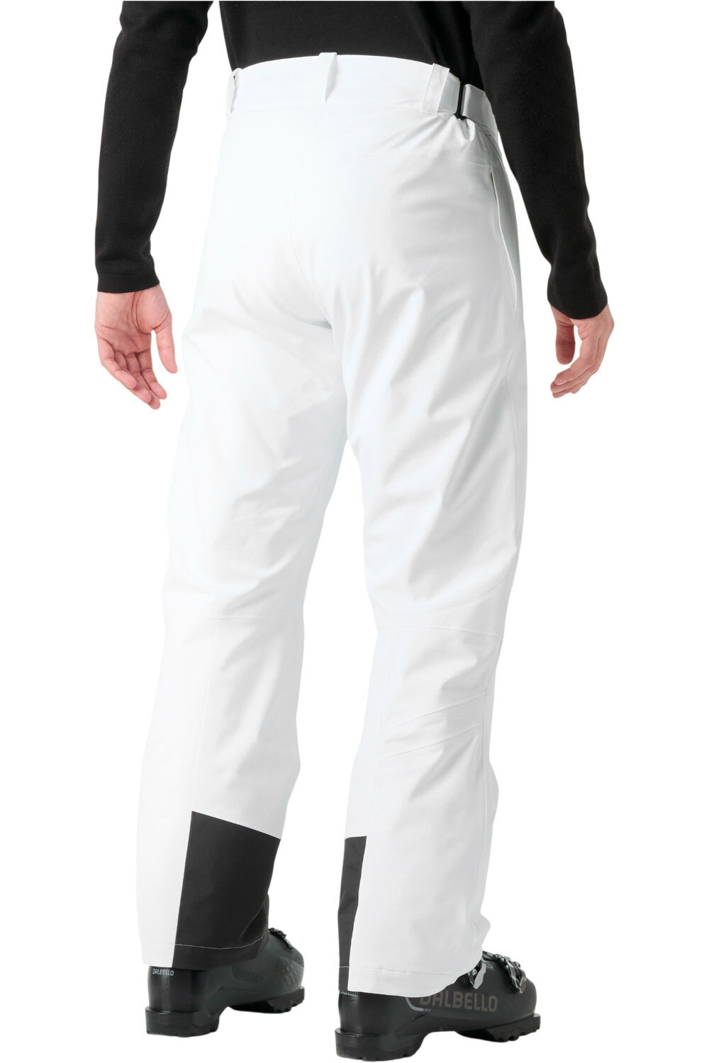 Helly Hansen pantalones esquí hombre ALPHA INS PANT BLANCO vista trasera