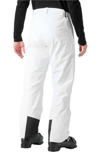 Helly Hansen pantalones esquí hombre ALPHA INS PANT BLANCO vista trasera
