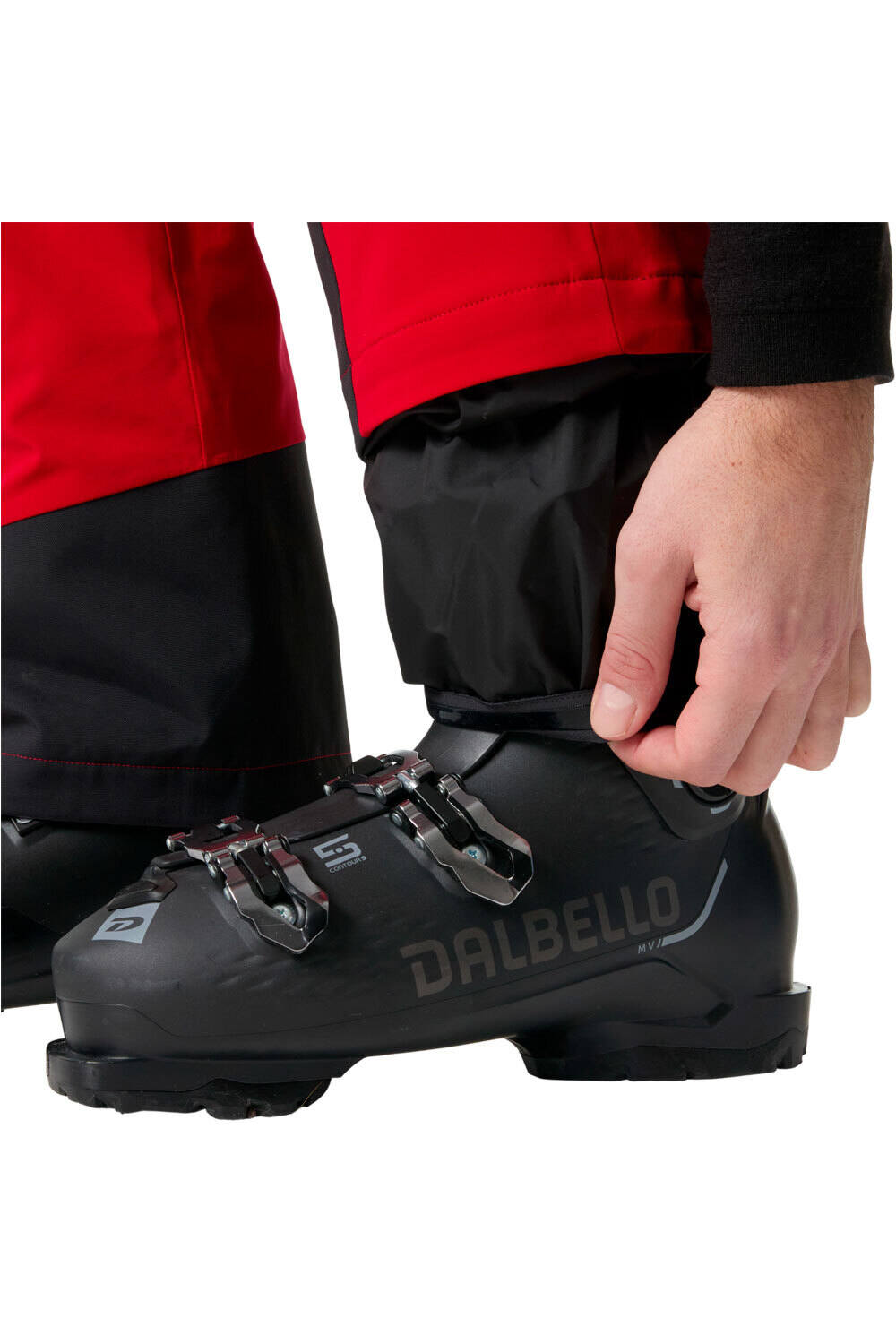 Helly Hansen pantalones esquí hombre ALPHA INS PANT ROJO 04