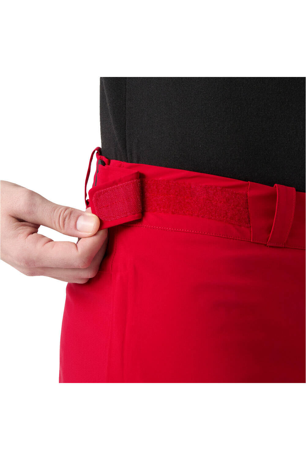 Helly Hansen pantalones esquí hombre ALPHA INS PANT ROJO vista detalle
