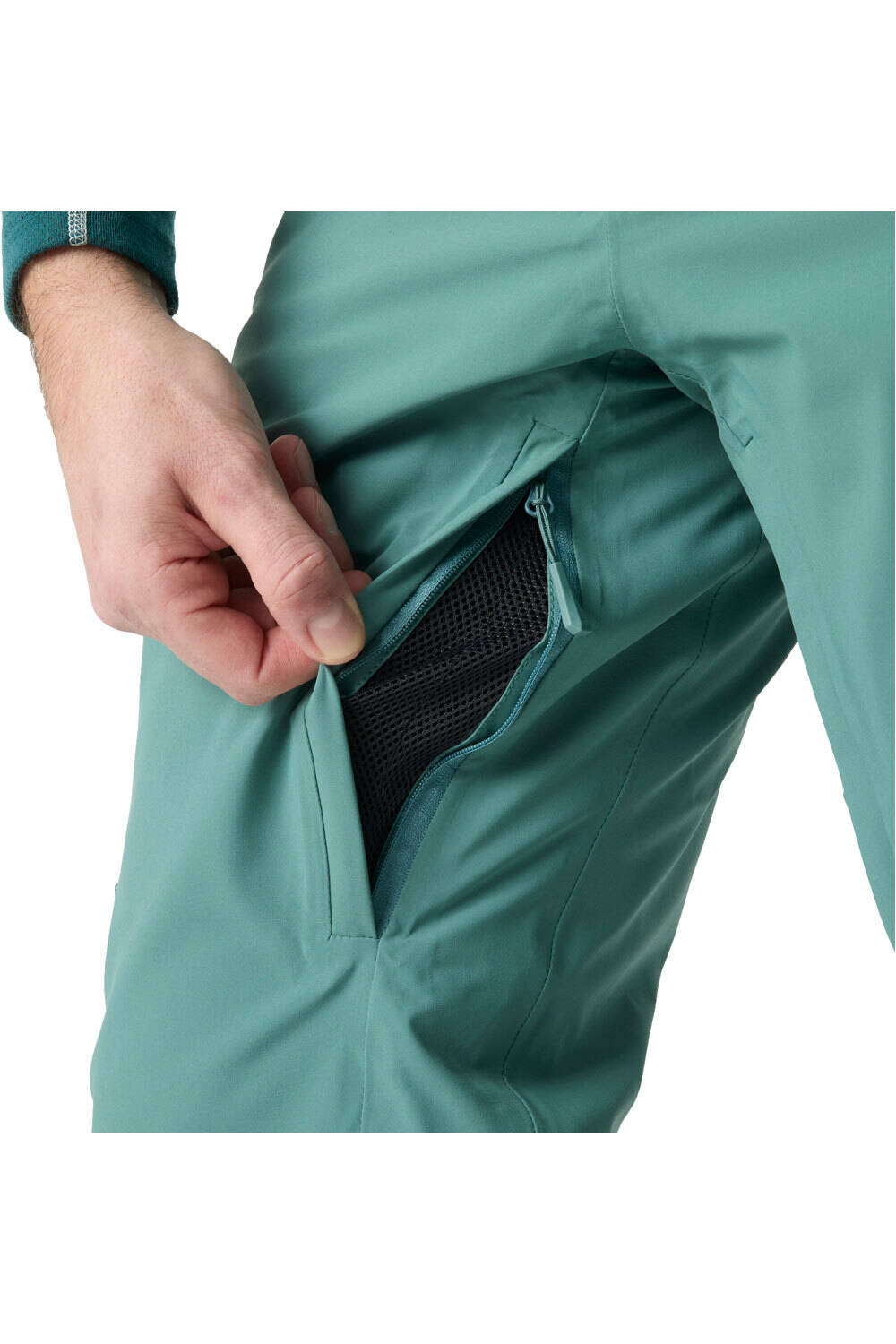 Helly Hansen pantalones esquí hombre ALPHA INS PANT VERDE 03