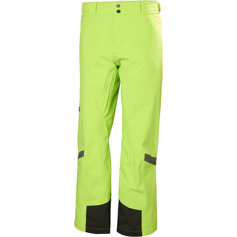 Helly Hansen pantalones esquí hombre ALPHA INS PANT VERDE vista frontal