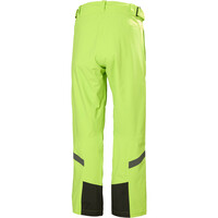 Helly Hansen pantalones esquí hombre ALPHA INS PANT VERDE vista trasera