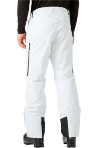 Helly Hansen pantalones esquí hombre ALPHA LIFALOFT PANT BLANCO vista trasera