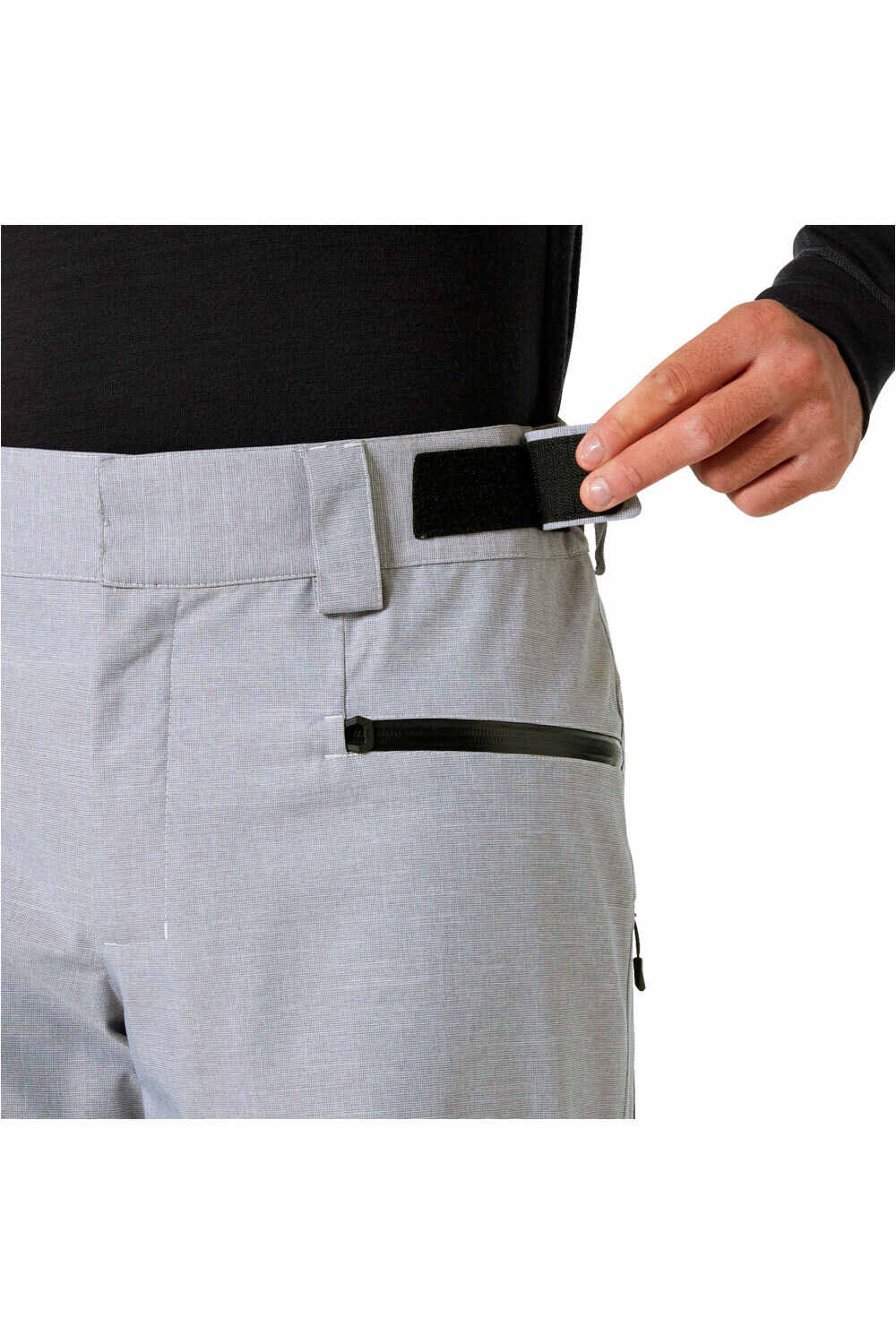 Helly Hansen pantalones esquí hombre GARIBALDI 2.0 GRIS vista detalle