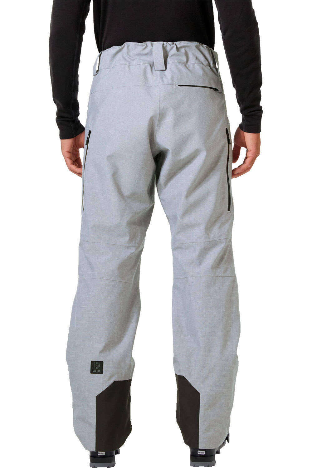 Helly Hansen pantalones esquí hombre GARIBALDI 2.0 GRIS vista trasera