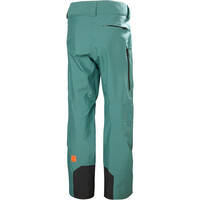 Helly Hansen pantalones esquí hombre GARIBALDI 2.0 PANT VERDE vista trasera