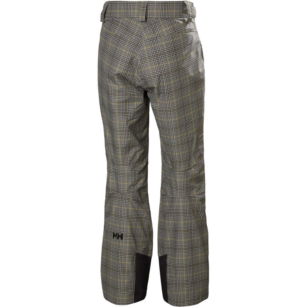 Helly Hansen pantalones esquí hombre LEGENDARY INSULATED MARRON vista trasera