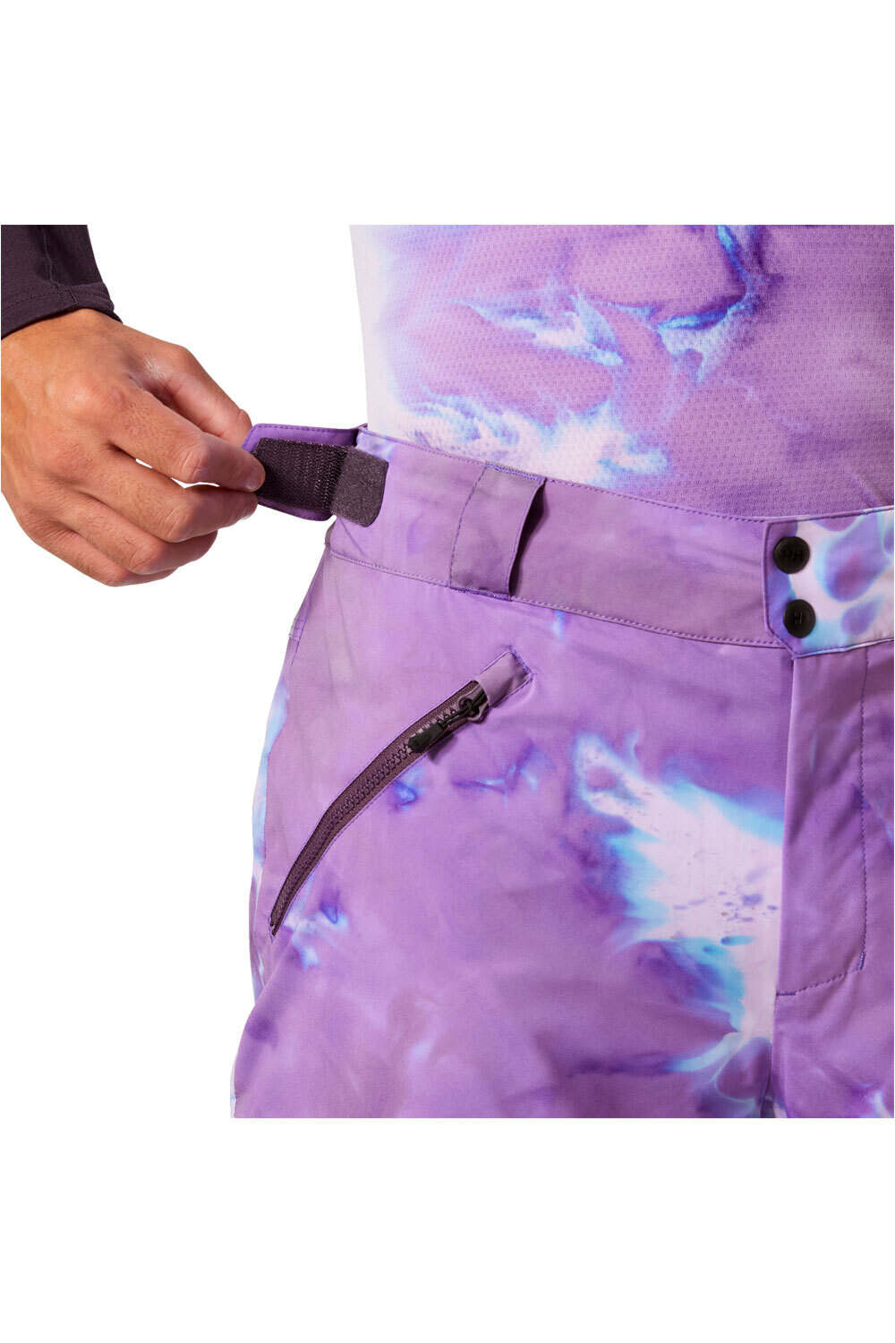 Helly Hansen pantalones esquí hombre SOGN CARGO MORADO 03