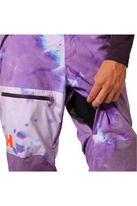 Helly Hansen pantalones esquí hombre SOGN CARGO MORADO 05