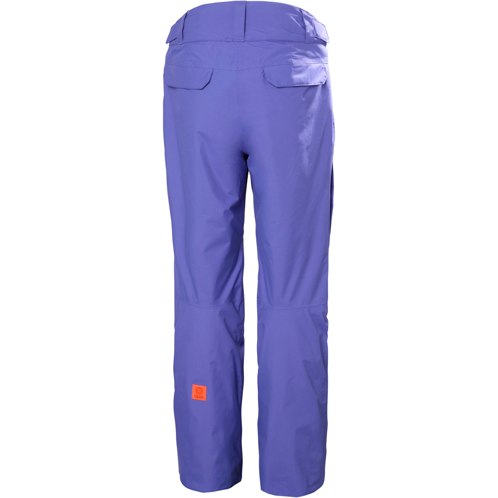 Helly Hansen pantalones esquí hombre SOGN CARGO PANT ULTRA VIOLET AZUL vista trasera