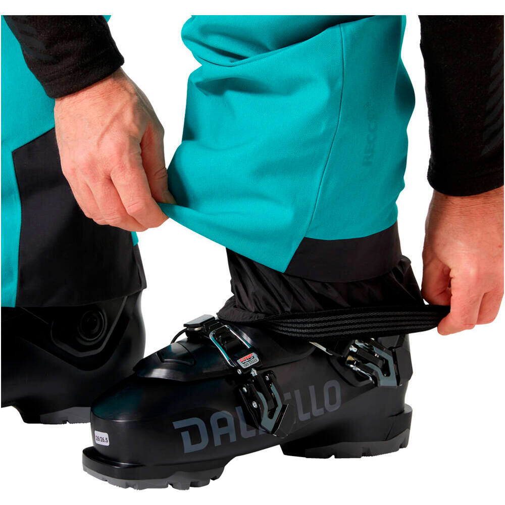 Helly Hansen pantalones esquí hombre SOGN CARGO VERDE vista detalle