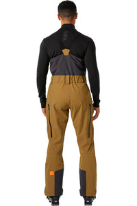 Helly Hansen pantalones esquí hombre SOGN MARRON vista trasera