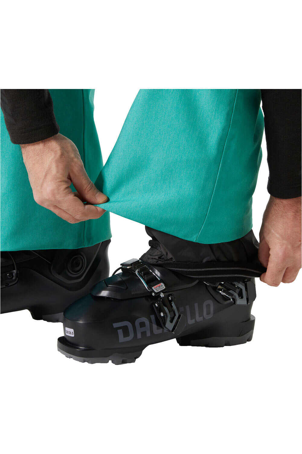 Helly Hansen pantalones esquí hombre SOGN VERDE vista detalle