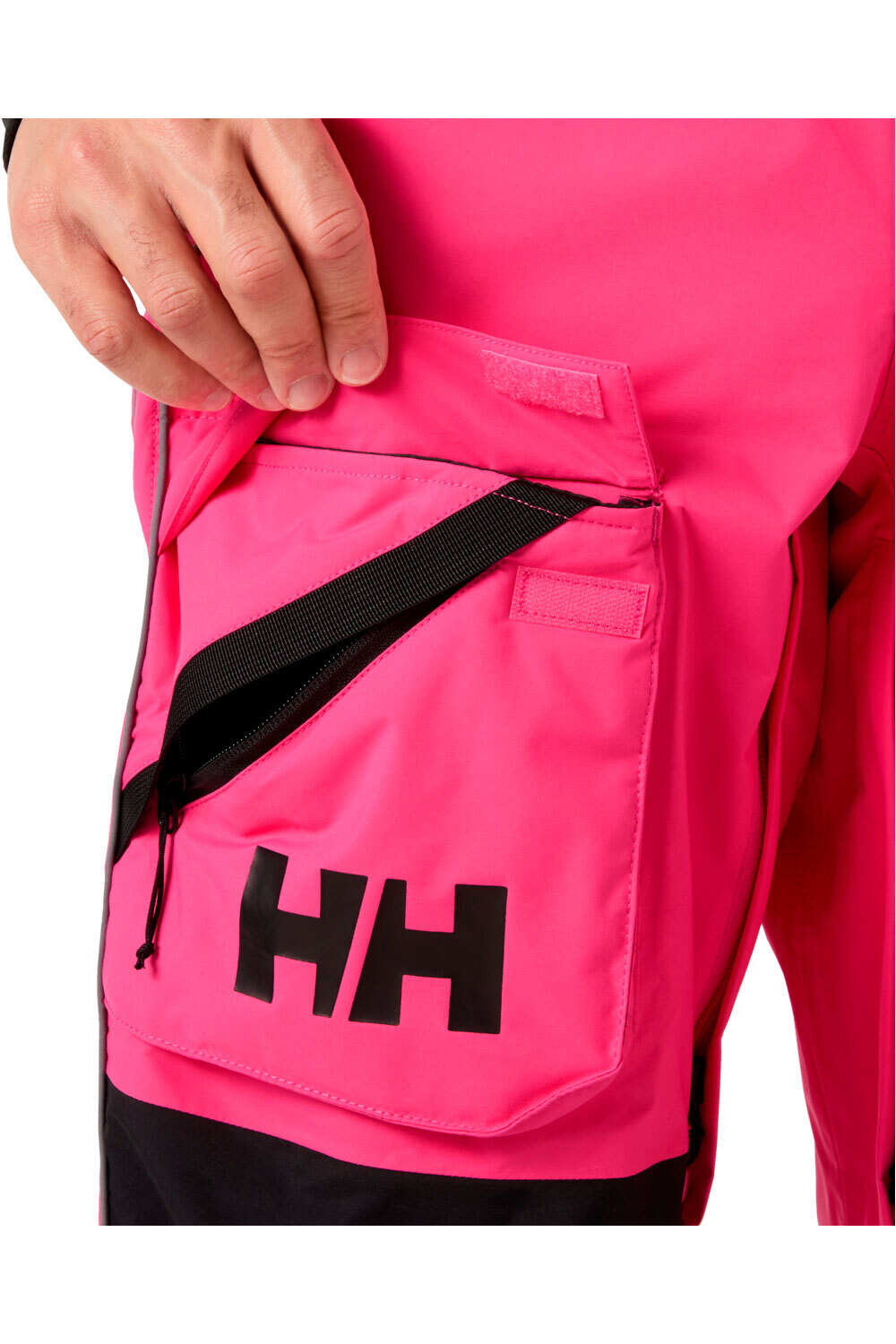 Helly Hansen pantalones esquí hombre ULLR D BIB SHELL PANT ROSA 03