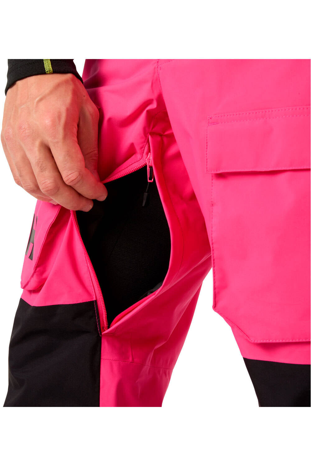 Helly Hansen pantalones esquí hombre ULLR D BIB SHELL PANT ROSA 04